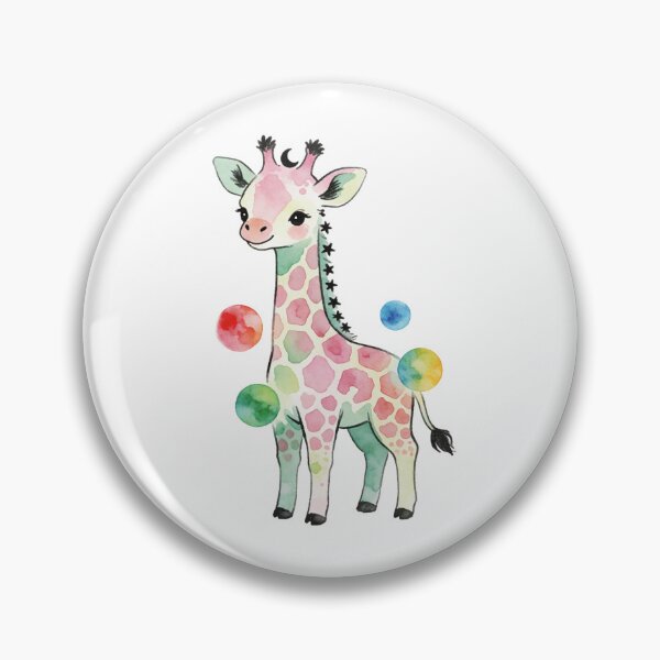 Item preview, Planet Giraffe | Cute Cosmic Fantasy Animal designed and sold by AillustriaAK.