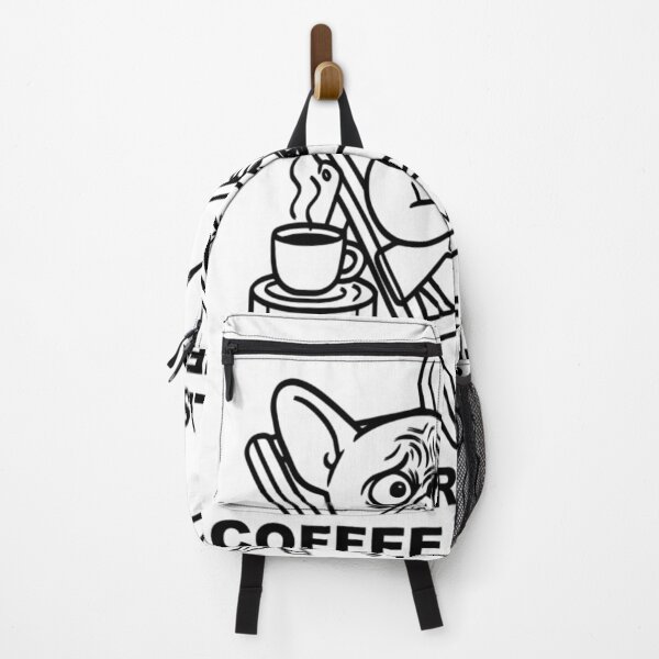 Item preview, Nature Calls Coffee Answers Funny French Bulldog T-Shirt designed and sold by The Bold Line Studio.