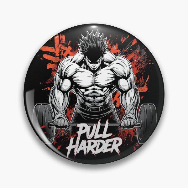 Item preview, PULL HARDER – Anime Gym Warrior Streetwear | Berserk & Shonen Inspired Fitness Design designed and sold by Sparkofart07.