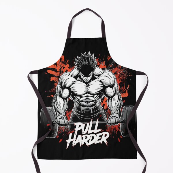 Item preview, PULL HARDER – Anime Gym Warrior Streetwear | Berserk & Shonen Inspired Fitness Design designed and sold by Sparkofart07.