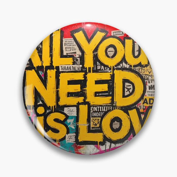 Item preview, All You Need is Love Graffiti Artwork designed and sold by davidelder.