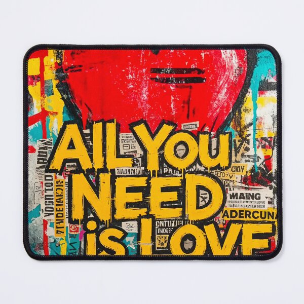 Item preview, All You Need is Love Graffiti Artwork designed and sold by davidelder.