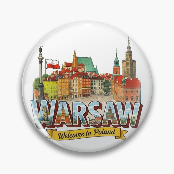 Item preview, Warsaw Poland - Travel Art designed and sold by yunamaliskova.