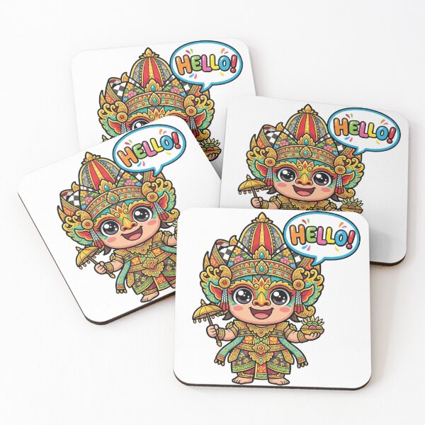 Item preview, Barong Landung Cute Chibi Giant Art designed and sold by DuckOddity.