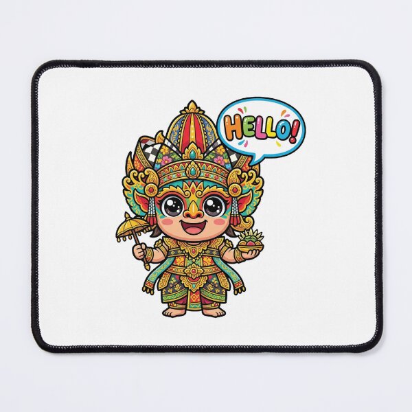 Item preview, Barong Landung Cute Chibi Giant Art designed and sold by DuckOddity.
