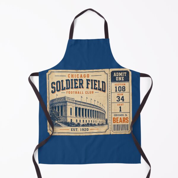 Item preview, Soldier Field Vintage Ticket Shirt Chicago Football Club Retro Stadium Design designed and sold by GhostDawgs.