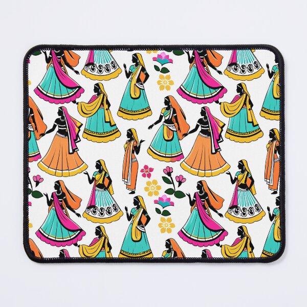 Item preview, Indian Gopis Raas Leela Artwork designed and sold by krazzyremo.