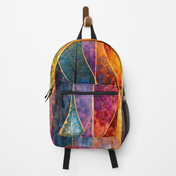 Item preview, Luminous forest with crystalline shapes designed and sold by JcAbstractArt.