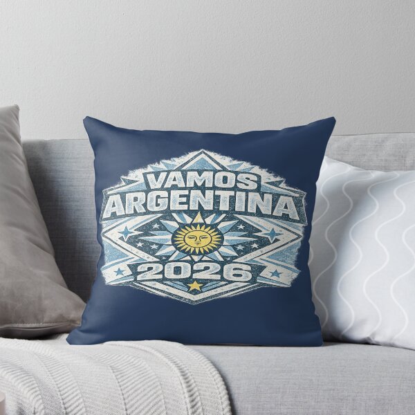 Item preview, Vamos Argentina 2026 Vintage Football Fan Retro T-Shirt designed and sold by ArthUpscale.