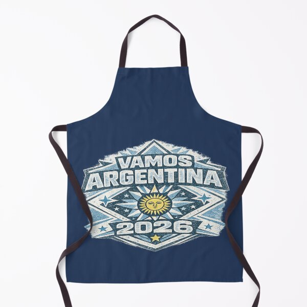 Item preview, Vamos Argentina 2026 Vintage Football Fan Retro T-Shirt designed and sold by ArthUpscale.