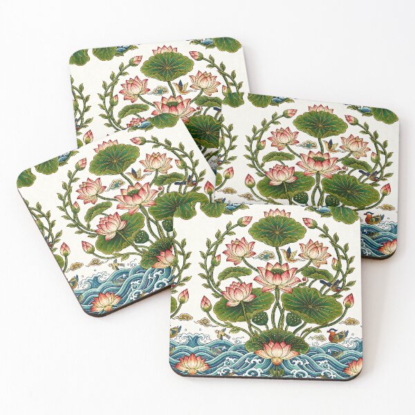 Item preview, Lotus Blossom Pattern Design | Elegant Floral Korean Inspired Pattern designed and sold by K-Tradition.