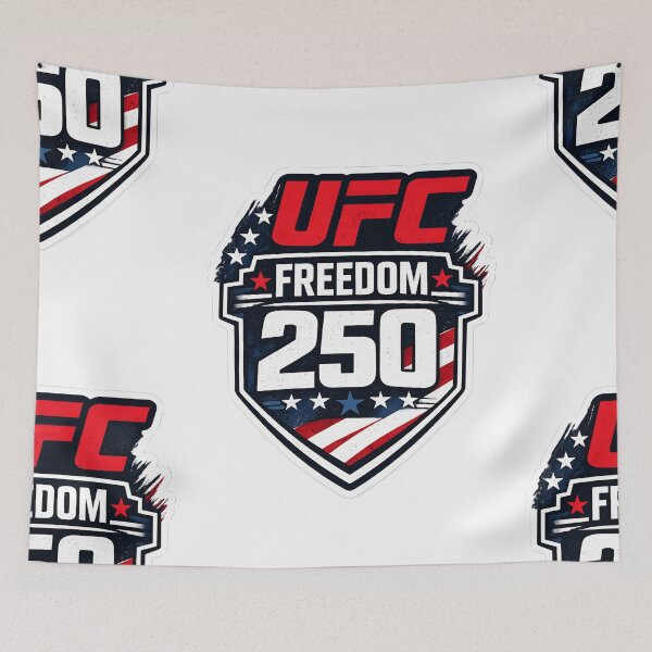 Item preview, UFC Freedom 250 White House  designed and sold by Abeshinobi.