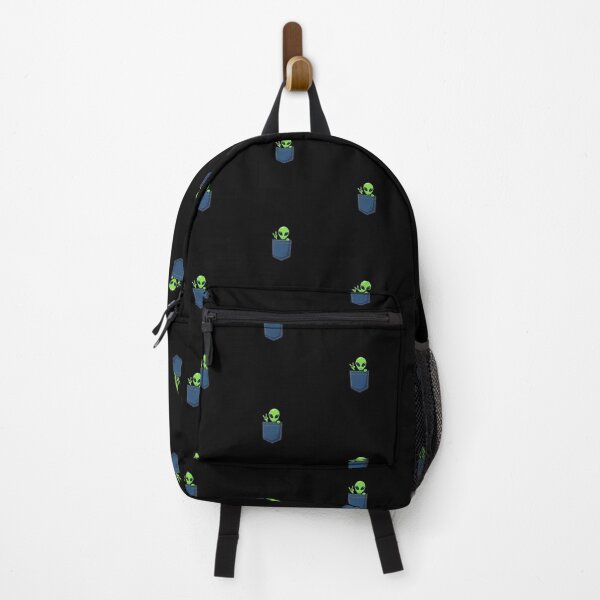 Item preview, Cute Pocket Alien Peace Sign Graphic designed and sold by TeNovaStudio ⭐⭐⭐⭐⭐.
