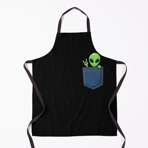 Item preview, Cute Pocket Alien Peace Sign Graphic designed and sold by TeNovaStudio.