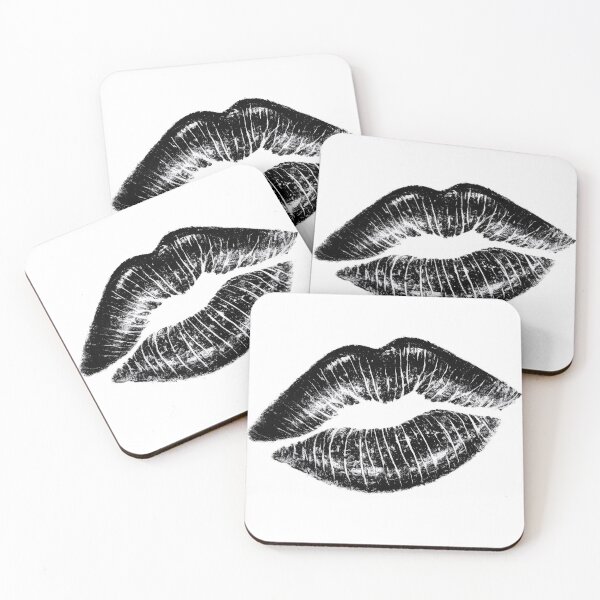 Item preview, Vintage Black Lip Print designed and sold by Silent.Lines.