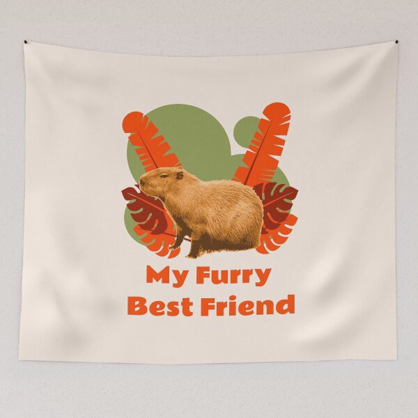 Item preview, Capybara My Furry Best Friend designed and sold by Vac1.