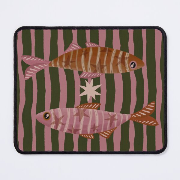 Item preview, Starfish Fish Stripe designed and sold by prikanashiro.