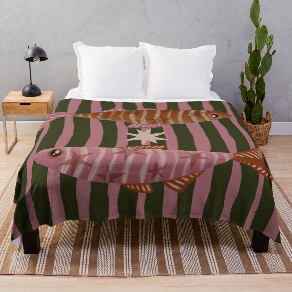 Item preview, Starfish Fish Stripe designed and sold by prikanashiro.