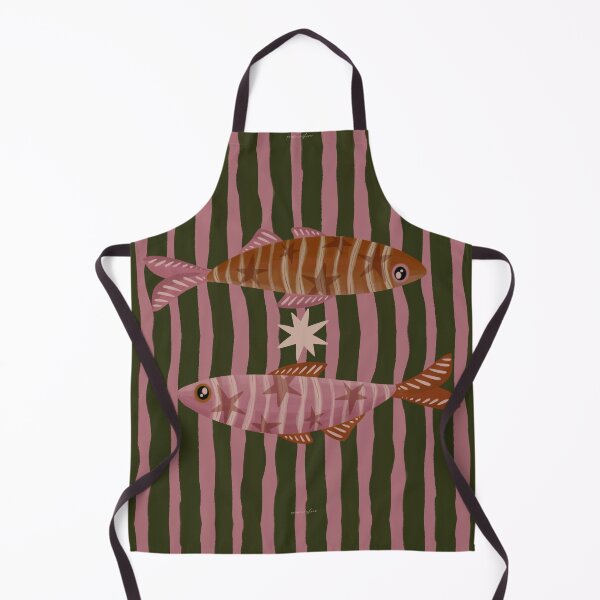 Item preview, Starfish Fish Stripe designed and sold by prikanashiro.