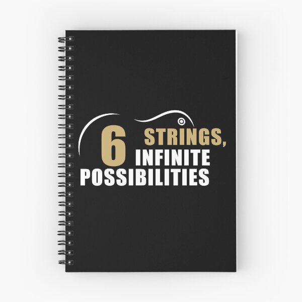 Item preview, 6 Strings Infinite Possibilities - Guitar Musician Design designed and sold by JazzIsBlue7.