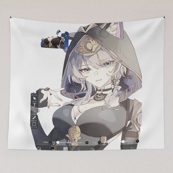 Item preview, Cipher Cat Eared Hood Honkai Star Rail designed and sold by KomiArts.