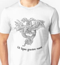 Ut lapsu graviore ruant Unisex T-Shirt