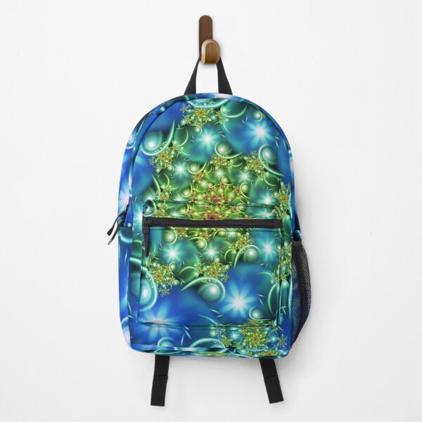 Item preview, Ocean Breeze Floral Fractal Star Design designed and sold by pinkal.