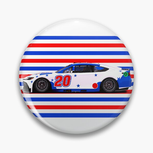 Item preview,  #20 Christopher Bell White & Blue Nascar designed and sold by PitWallArt.