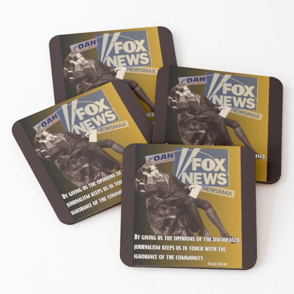 Item preview, Oscar Wilde lo predijo, CCN, MSNBC, CNN, Fox, OAN Vivek Trump Frases Divertidas designed and sold by VinlandFashion.