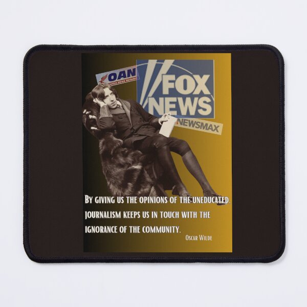 Item preview, Oscar Wilde Called it, CCN, MSNBC, CNN, Fox, OAN Vivek Trump Funny Quotes designed and sold by VinlandFashion.