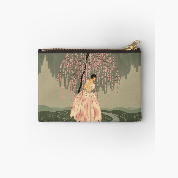 Item preview, Blossom Umbrella by Erte - Art Nouveau Cherry Blossom Illustration for Cottagecore Decor Lovers designed and sold by RickE.