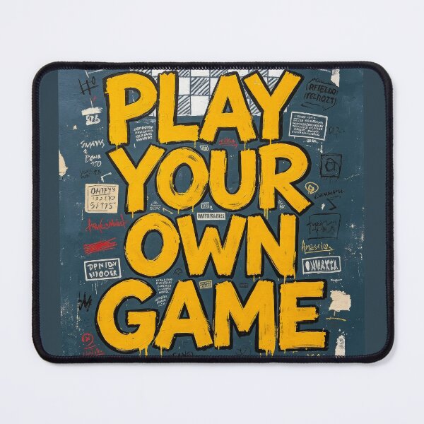 Item preview, Play Your Own Game Graffiti Artwork designed and sold by davidelder.