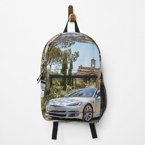 Item preview, White Tesla Model S Tuscany Italy Villa Estate Art designed and sold by UmSkelig834.