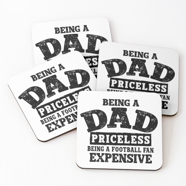 Item preview, Being a dad priceless football  fan expensive designed and sold by UnitedSports.