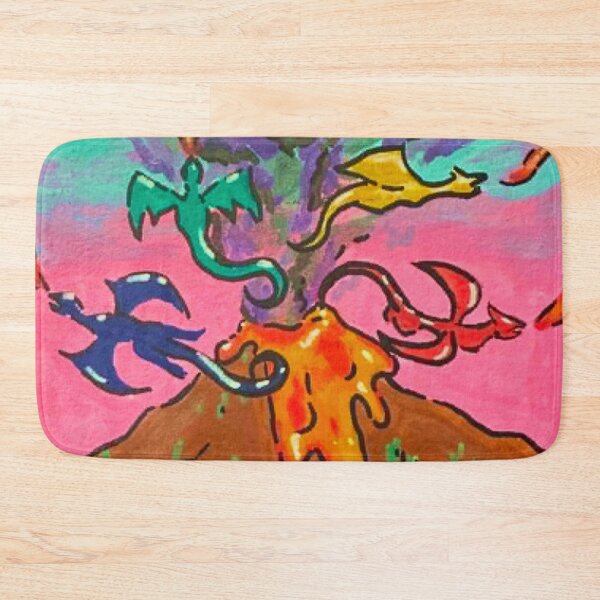 Item preview, The Dragons and the Volcano designed and sold by AvalonUnmuzzled.