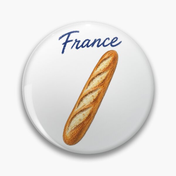 Item preview, France Baguette – Pencil Style Illustration designed and sold by JOANNASKAH.