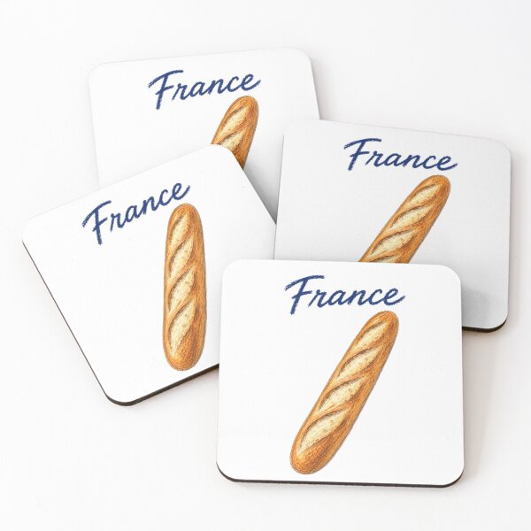Item preview, France Baguette – Pencil Style Illustration designed and sold by JOANNASKAH.