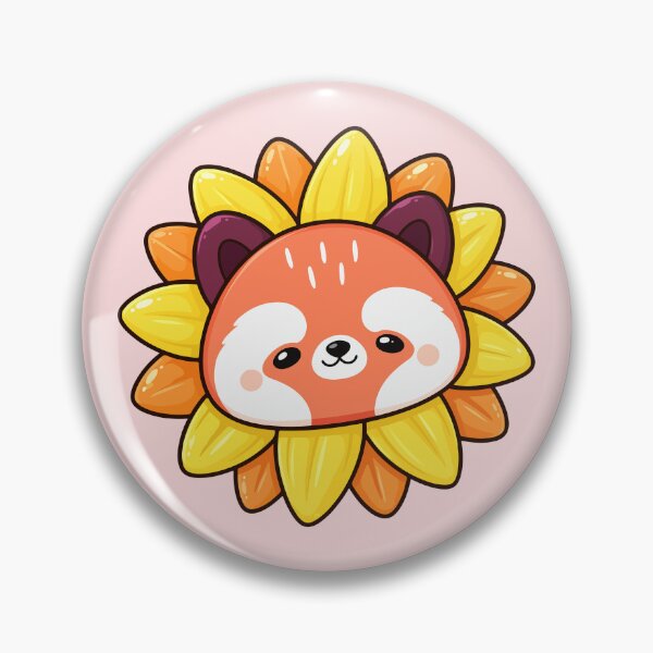 Item preview, Red PandaSunflower  designed and sold by RedpandasMerch.
