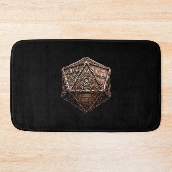 Item preview, Sorcerer D20 Dice RPG Arcane Power Fantasy Art designed and sold by DeerHouse.