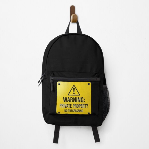 Item preview, WARNING: PRIVATE PROPERTY designed and sold by Beluga Cat.