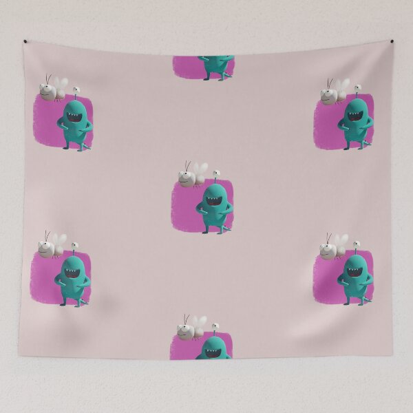Item preview,  Cartoon Monster & Fly designed and sold by ARTEMIDA'S STORE.