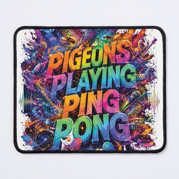 Item preview, Pigeons Playing Ping Pong designed and sold by AxentraThreadss.