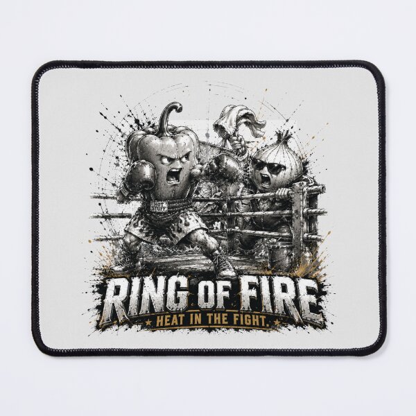 Item preview, Ring of Fire - Heat in the Fight designed and sold by BlackSector77.