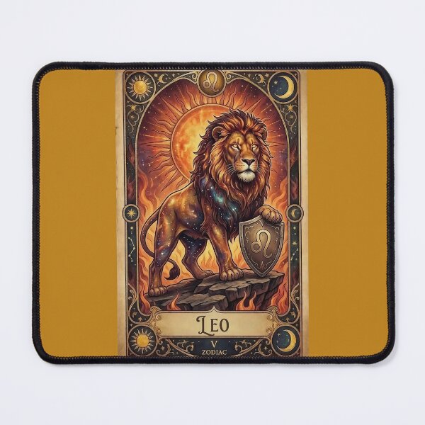 Item preview, Leo Zodiac Tarot Card Vintage Fantasy Art designed and sold by DeerHouse.