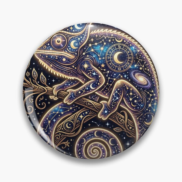 Item preview, Tarot Chameleon Adaptation Mystical T-Shirt designed and sold by MERAKISL.