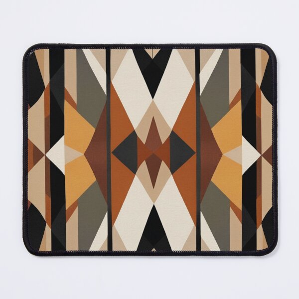 Item preview, Textured Interlocking Color Blocks Art Print designed and sold by EnmarcArt.
