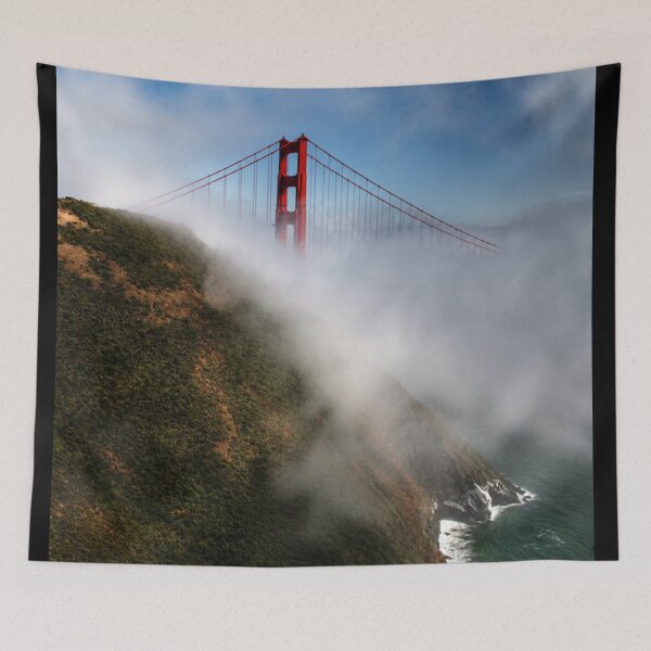 Item preview, Golden Gate Emerging From the Fog designed and sold by Kimberly Palmer.