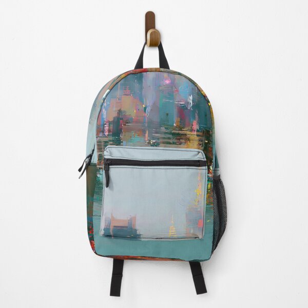 Item preview, Abstract City Skyline Artwork designed and sold by davidelder.