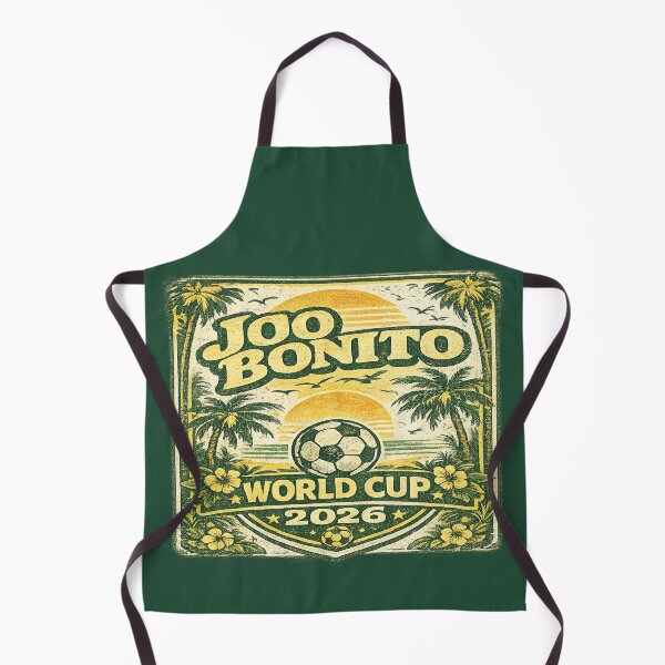 Item preview, Jogo Bonito World Cup 2026 Retro Vintage Football Fan T-Shirt designed and sold by ArthUpscale.