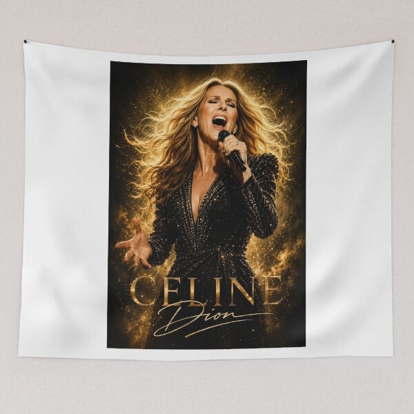 Item preview, Celine Dion Eternal Voice designed and sold by JcAbstractArt.